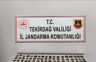 Tekirdağ’da jandarmadan tarihi eser operasyonu