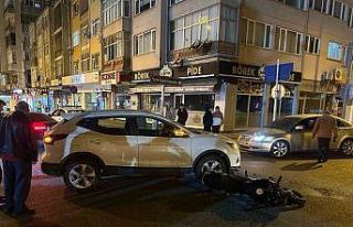 Tekirdağ’da trafik kazası: 1 yaralı