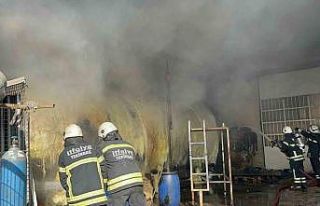 Tekirdağ’da üretim tesisinde deneme esnasında...