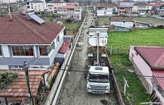 Terme Belediyesi şehit ailelerinin yanında