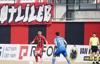 TFF 2. Lig: Vanspor FK: 1 - Ankara Demirspor: 1