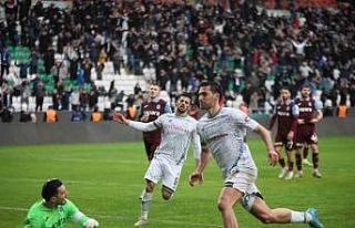Trendyol Süper Lig: Konyaspor: 1 - Trabzonspor: 0...