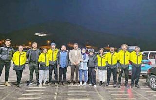 Tunceli’de ANDA ekipleri, kazaya müdahale etti