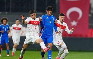 U20 Milli Futbol Takımı, İtalya’ya 3-0 mağlup...