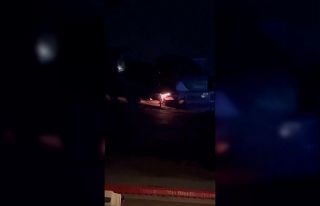 Uludağ’da otel yangınının başladığı anlar...