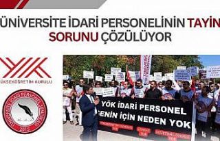 ÜNİPERSEN:"Üniversite idari personelinin tayininde...