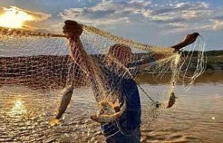 Uşak’ta iç su balıkları av yasağı başladı