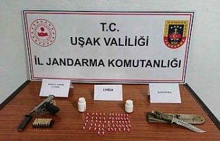 Uşak’ta kaçak kazı yapan 6 şüpheli suçüstü...