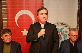 Vali Aydoğdu, Ramazanın son iftarında gazetecilerle...