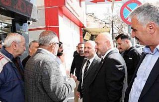 Vali Varol, esnaflarla bir araya geldi