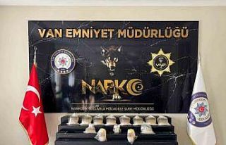 Van’da 50 kilo metamfetamin ele geçirildi