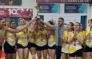 Voleybolda şampiyon Düzce 1907 SK oldu