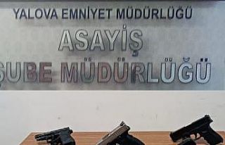 Yalova’da ruhsatsız silah operasyonu: 12 gözaltı