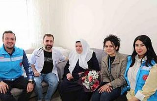 Yaşam ekibinden hasta ziyareti