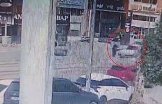 Yaşlı kadını hayattan koparan kaza kamerada