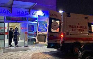 Yolun karşısına geçerken otomobilin çarptığı...