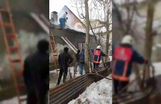 Yüksekova’da korkutan yangın