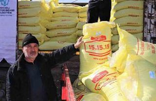 Yüzde 50 hibeli gübre desteği için başvurular...