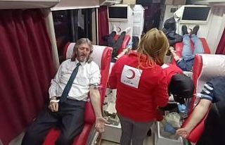 Zonguldak’ta gazeteciler kan bağışladı