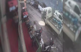 13 yaşındaki Yusuf, tüp yüklü kamyoneti durdurarak...