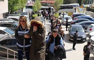 14 milyon TL’lik dolandırıcılık yapan 71 şüpheliden...