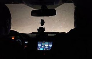 3,5 saat kar ve tipide mahsur kaldılar