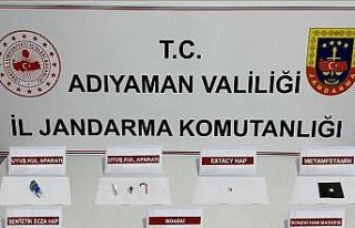 Adıyaman’da jandarmadan uyuşturucu operasyonu:...