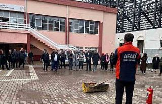 AFAD’dan yangın eğitimi