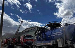 Afyonkarahisar’da OSB’de yangın