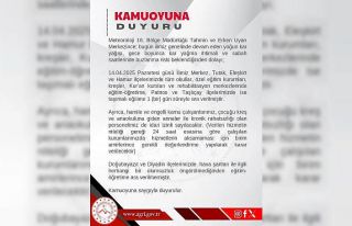 Ağrı’da eğitime ara