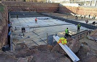 Ahlat’ta inşaat sezonu hareketlendi