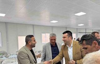 Akçadağ’da bayramlaşma töreni