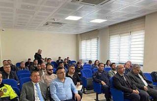 Alaşehir’de kurumlara doğal afetler konusunda...