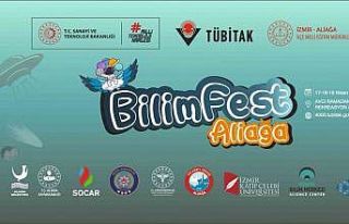 Aliağa, ülkenin en büyük 10 bilim festivalinden...