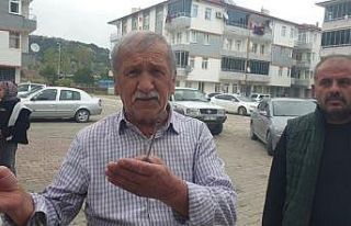 Amasya’da depremde anahtarını evde unutan vatandaş:...