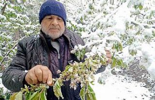 Amasya’da kardan 63 köy yolu ulaşıma kapandı