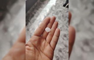 Ankara’da dolu tarım arazilerinde zarara yol açtı