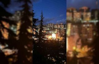 Ankara’da elektrik direklerinde yaşanan patlamalar...