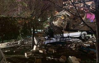 Ankara’da freni boşalan tır parka daldı: 1 ölü