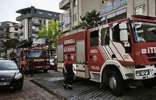 Apartman dairesinde çıkan yangın ucuz atlatıldı