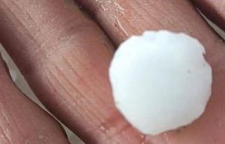 Arapgir’de dolu yağışı etkili oldu