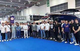 Ayvalık Denizcilik Lisesi Mast İzmir Boatshow Fuarı’nda
