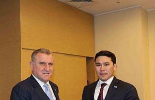 Bakan Bak, Rusya’da mevkidaşı Degtyarev ile görüştü