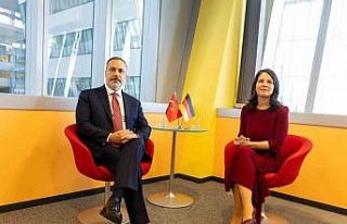 Bakan Fidan, Alman mevkidaşı Baerbock ile görüştü
