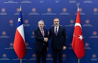 Bakan Fidan, Şili Dışişleri Bakanı Klaveren ile...