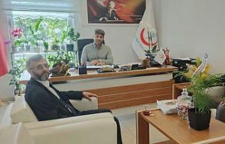 Başhekim Kül, Köyceğiz İlçe Müftülüğü heyetini...