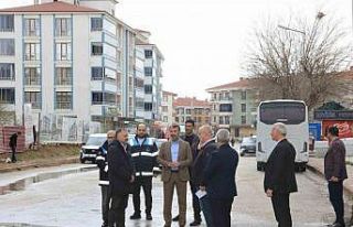 Başkan Şerifoğulları, kent genelinde incelemelerini...