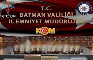 Batman’da kaçak sigara ve alkol ele geçirildi