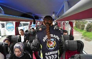Bayram dönüşü yolcu otobüslerinde ‘kemer denetimi’