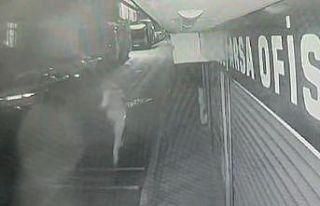 Bekçiyi yaralayan şahıslardan birinin kaçış...